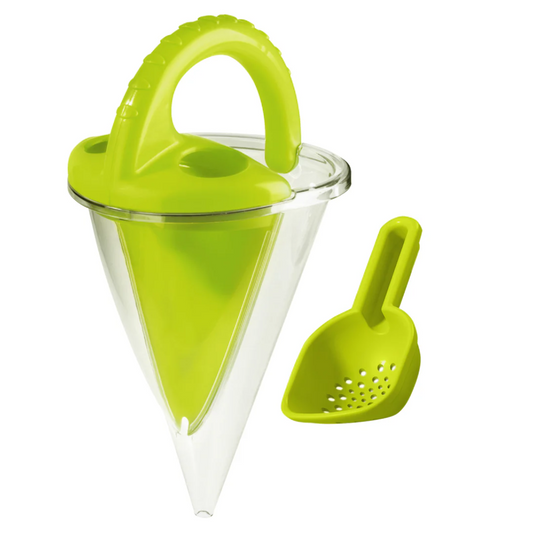 Spilling Funnel XXL Sand and Water Mixing Toy with Sifting Scoop