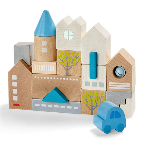 Bad Rodach 18 Piece Wooden Building Blocks