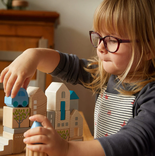 Bad Rodach 18 Piece Wooden Building Blocks