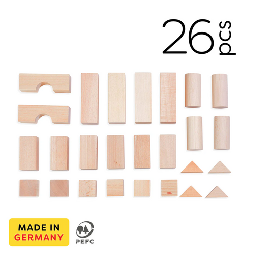 Basic Building Blocks 26 Piece Starter Set